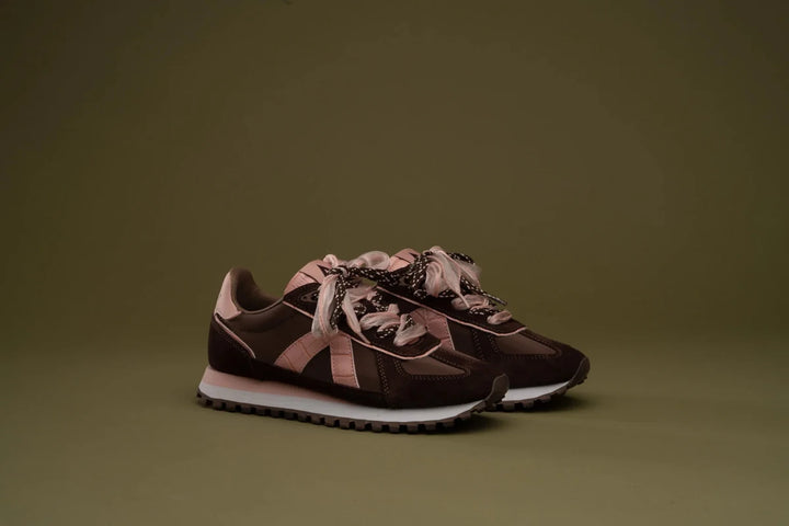 ASFVLT Gate Sneakers - Brown / choco / pink Shoe ASFVLT