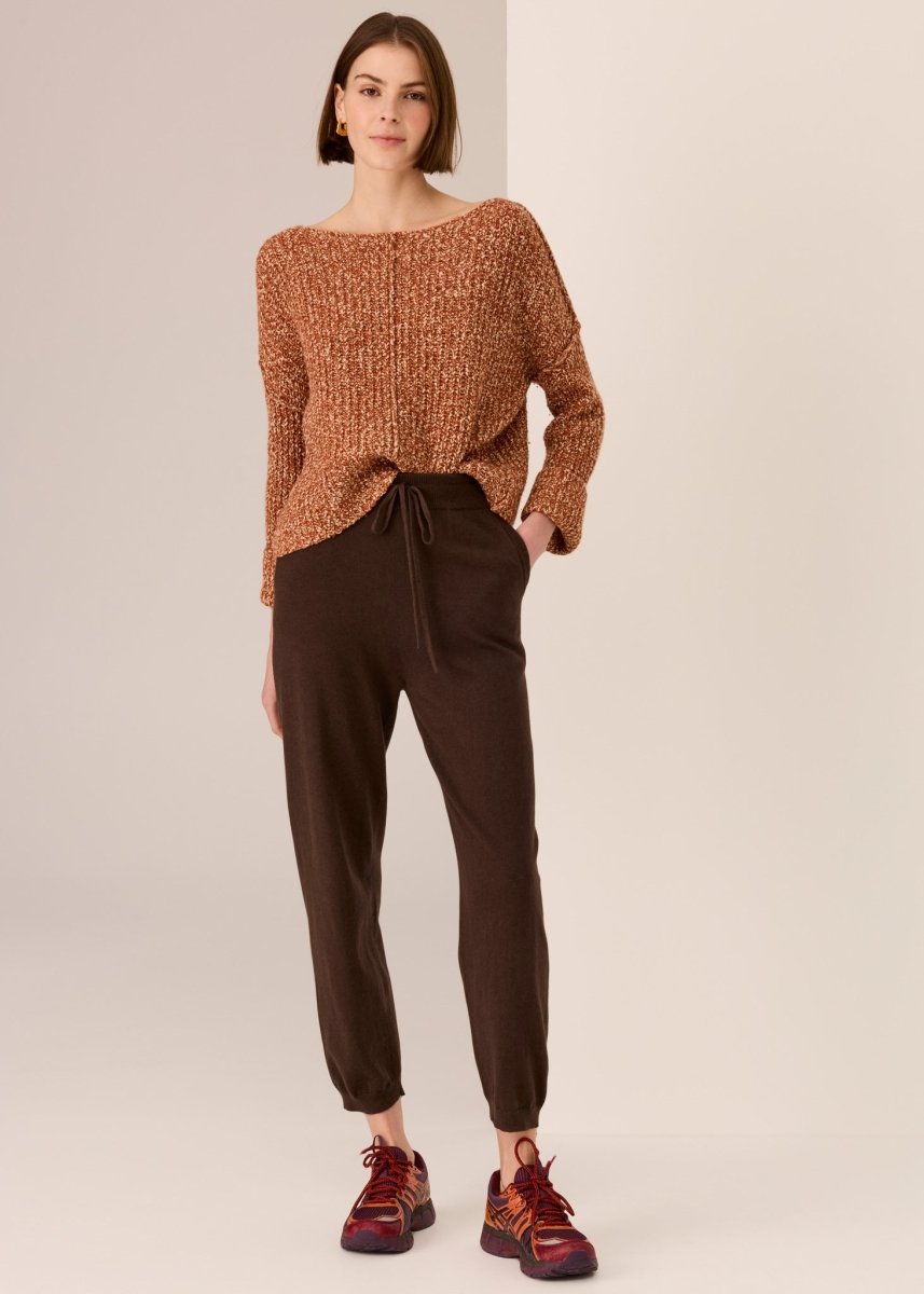 Aspen Bobble Knit - Toffee knit POL