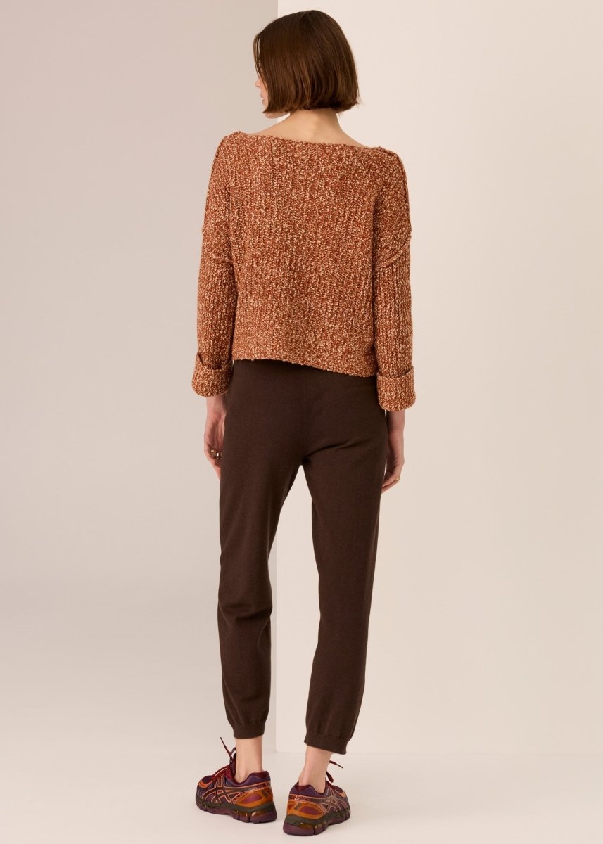 Aspen Bobble Knit - Toffee knit POL