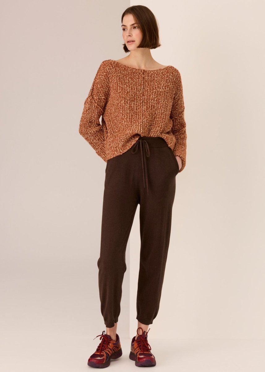 Aspen Bobble Knit - Toffee knit POL