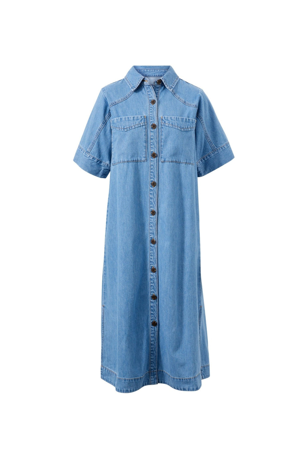Ava Short Sleeve Midi Dress Ceres Life