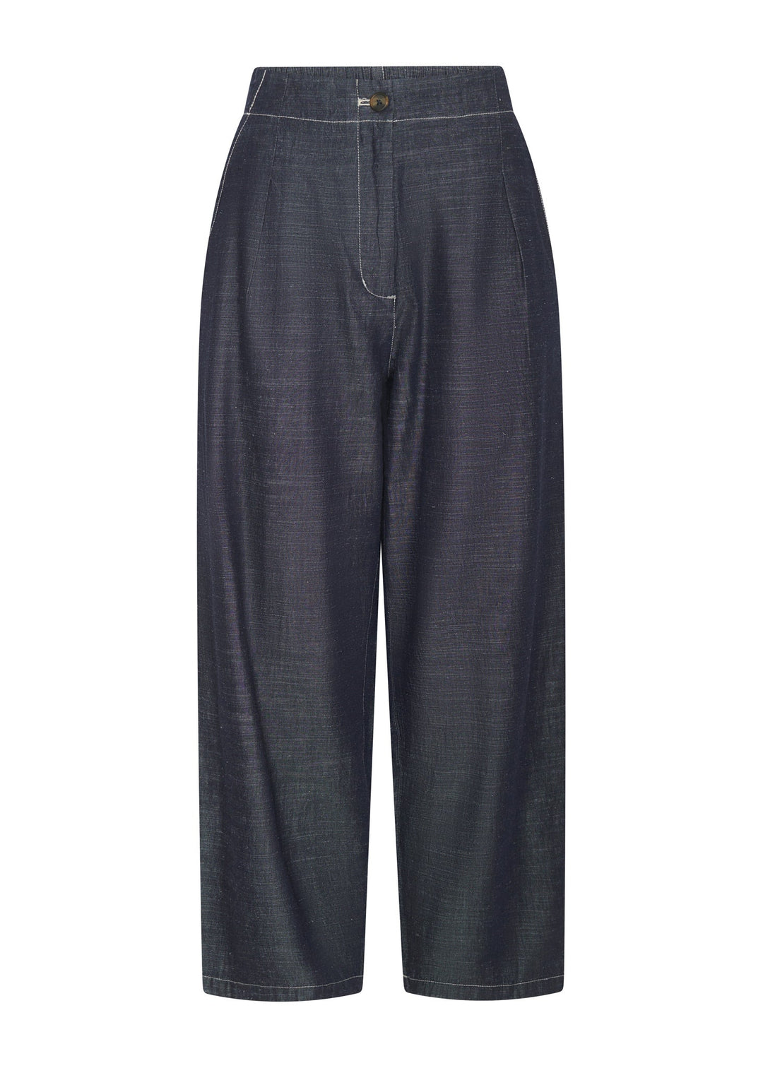 Avrid Chambray Barrel Pant - Stanleyandstone