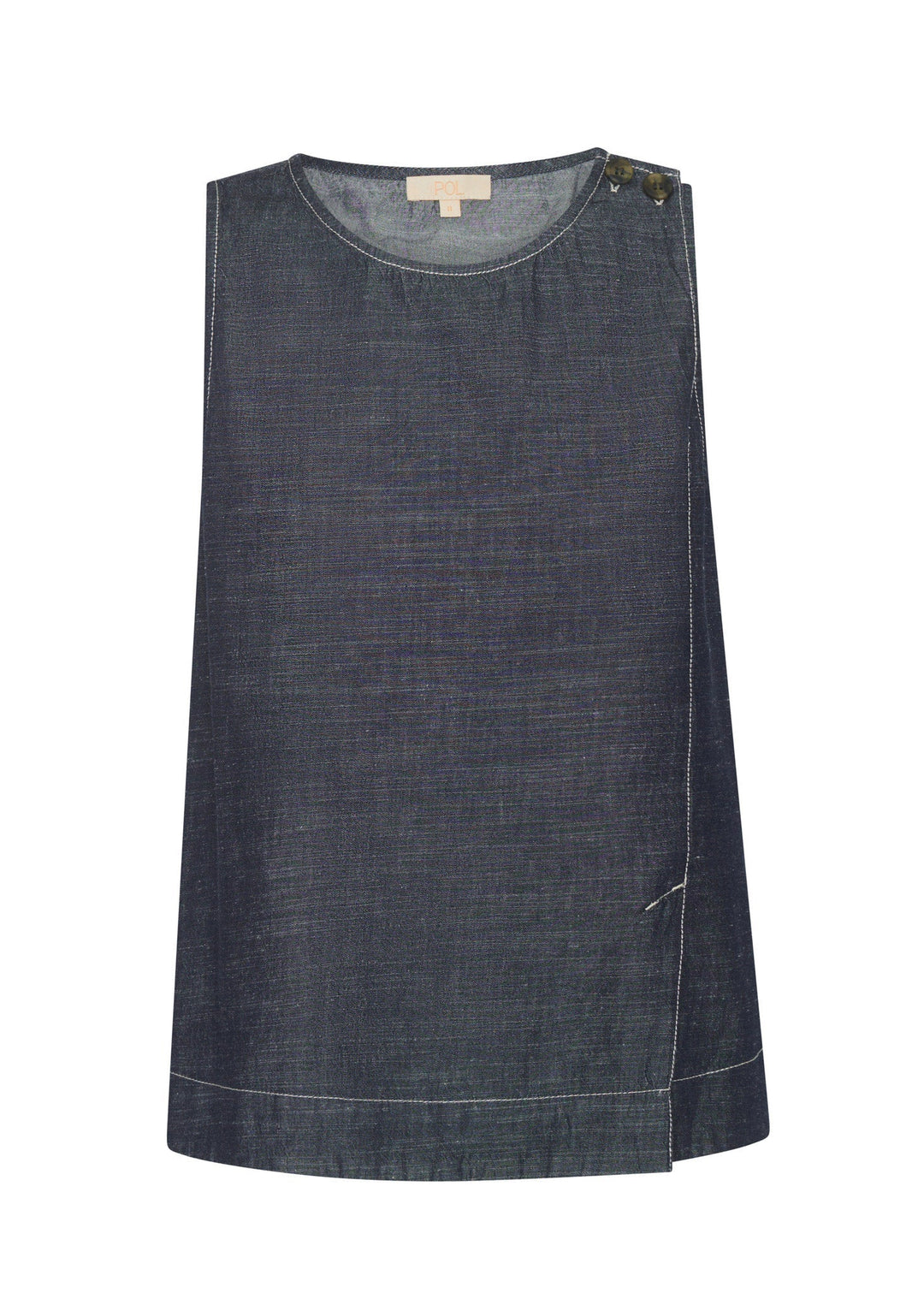 Avrid Chambray Tank - Stanleyandstone