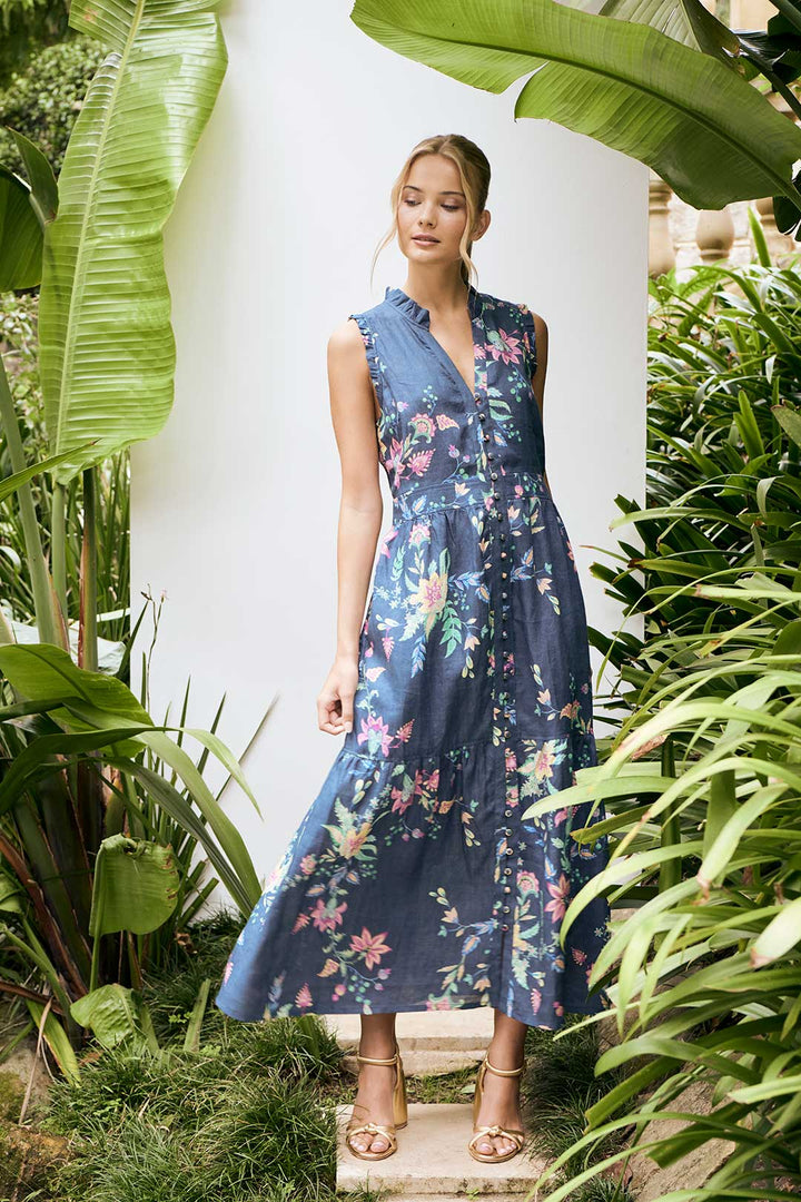 Ayla Floral Maxi Dress dress The Dreamer Label