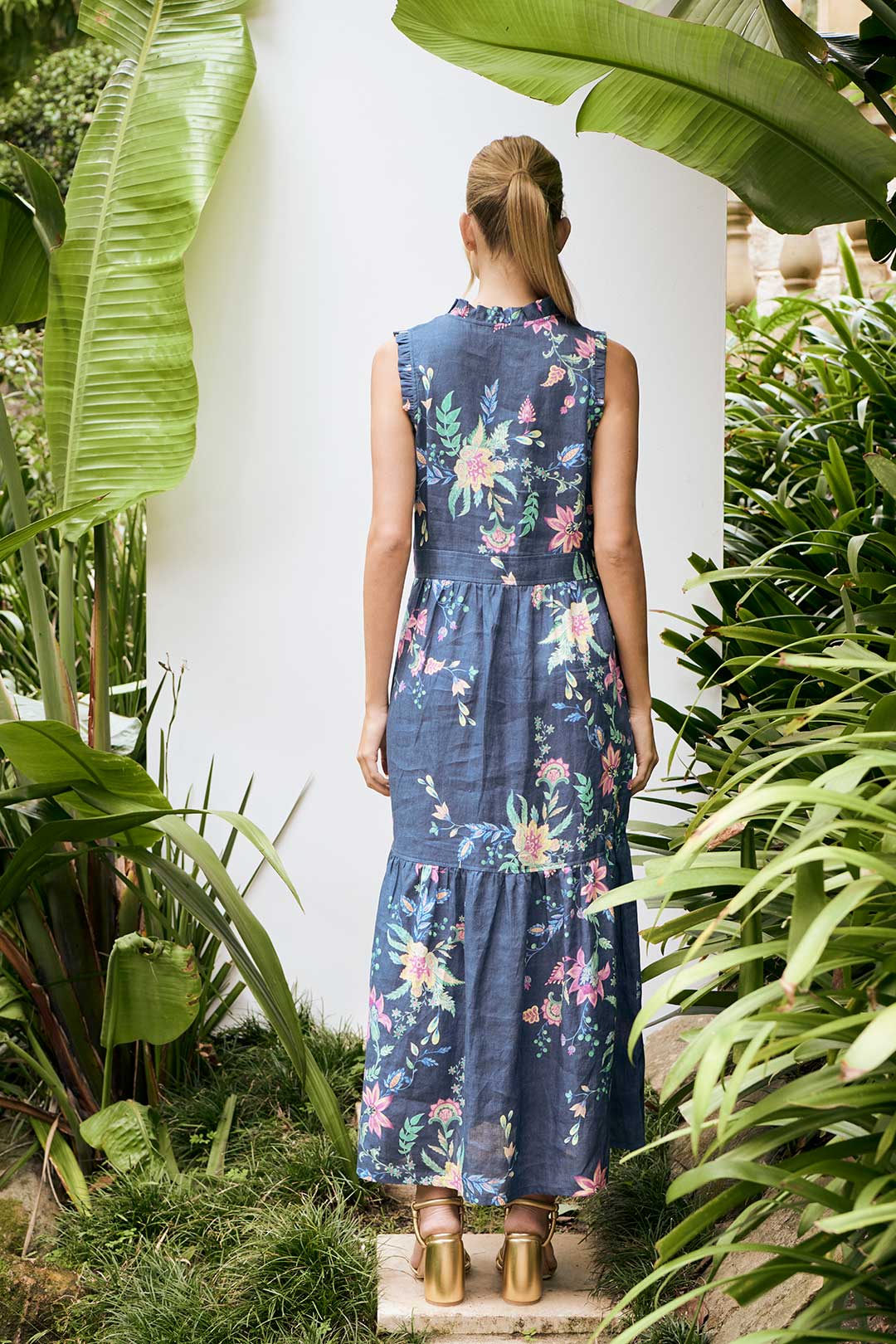 Ayla Floral Maxi Dress dress The Dreamer Label
