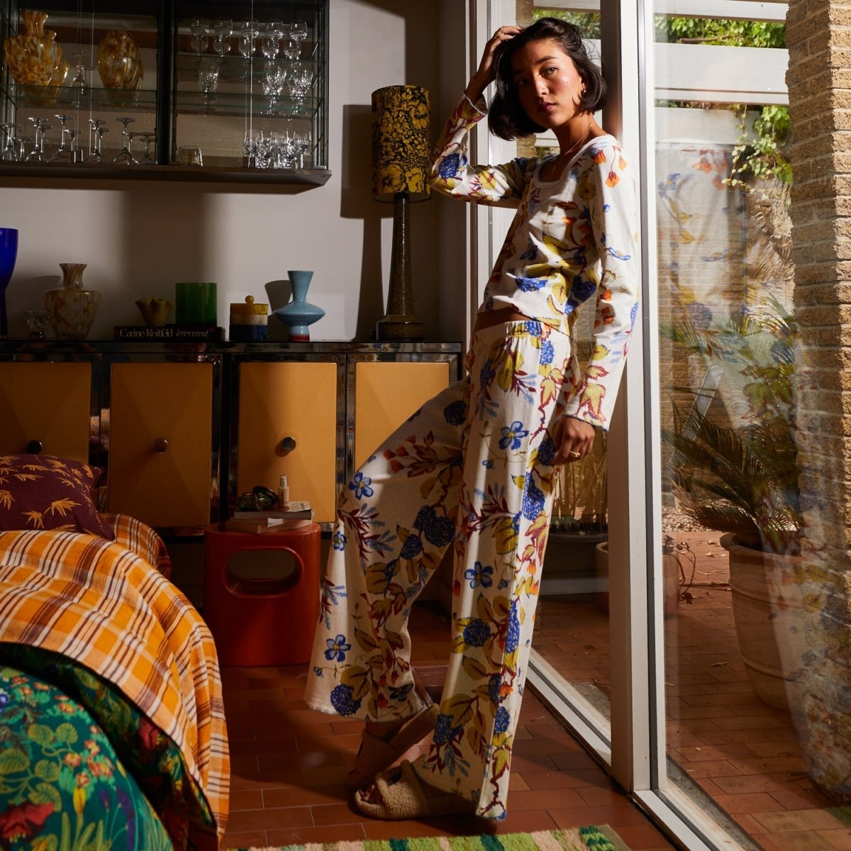 Babette Pointelle Pyjama Set - Stanleyandstone