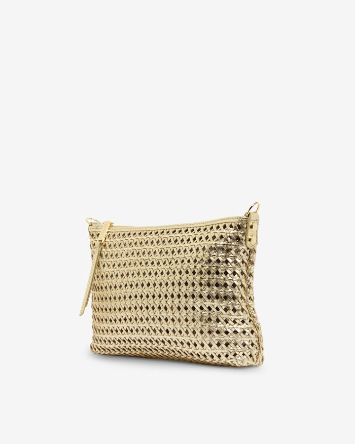 Baby Sophie - Gold Weave Handbags, Wallets &amp; Cases Arlington Milne