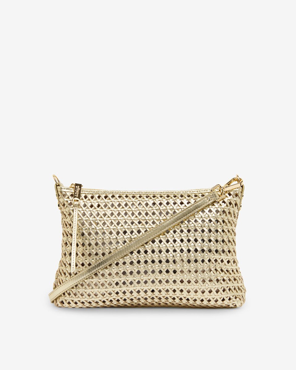 Baby Sophie - Gold Weave Handbags, Wallets &amp; Cases Arlington Milne