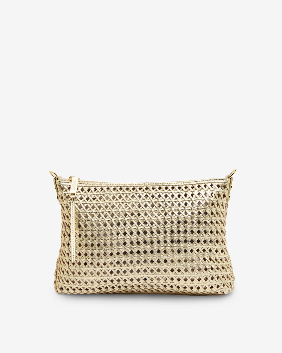 Baby Sophie - Gold Weave Handbags, Wallets &amp; Cases Arlington Milne