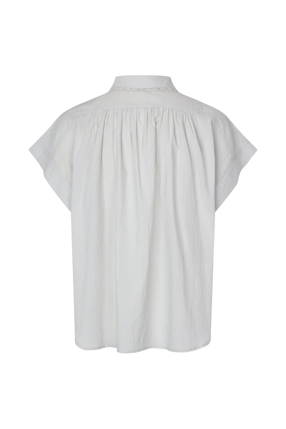 Badal Shirt Anthracite Grey blouse Lollys Laundry