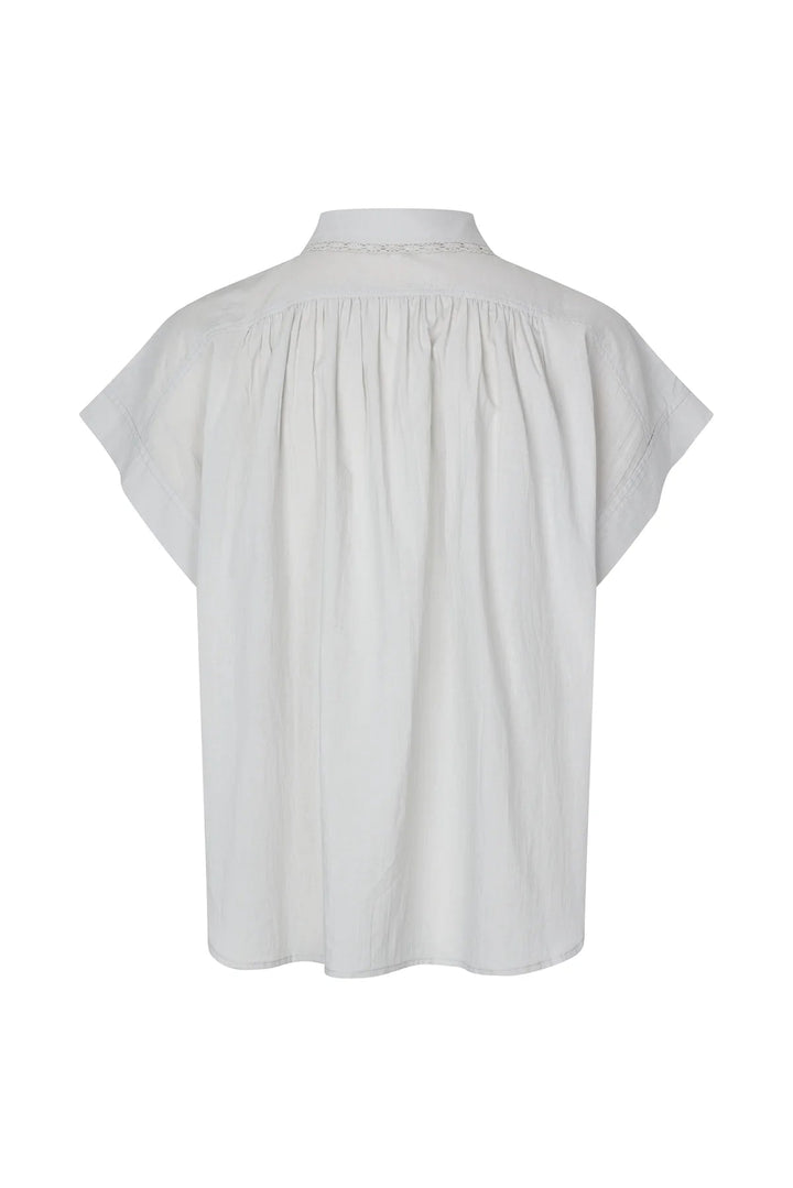 Badal Shirt Anthracite Grey blouse Lollys Laundry