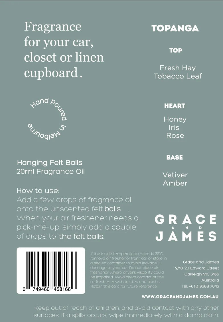 BARE Topanga Air Freshener air fresh Bloom Collection