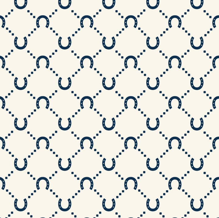Barrel Bag – Navy Horseshoe Project Ten Pty Ltd
