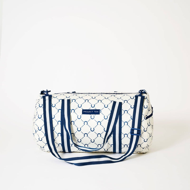 Barrel Bag – Navy Horseshoe Project Ten Pty Ltd