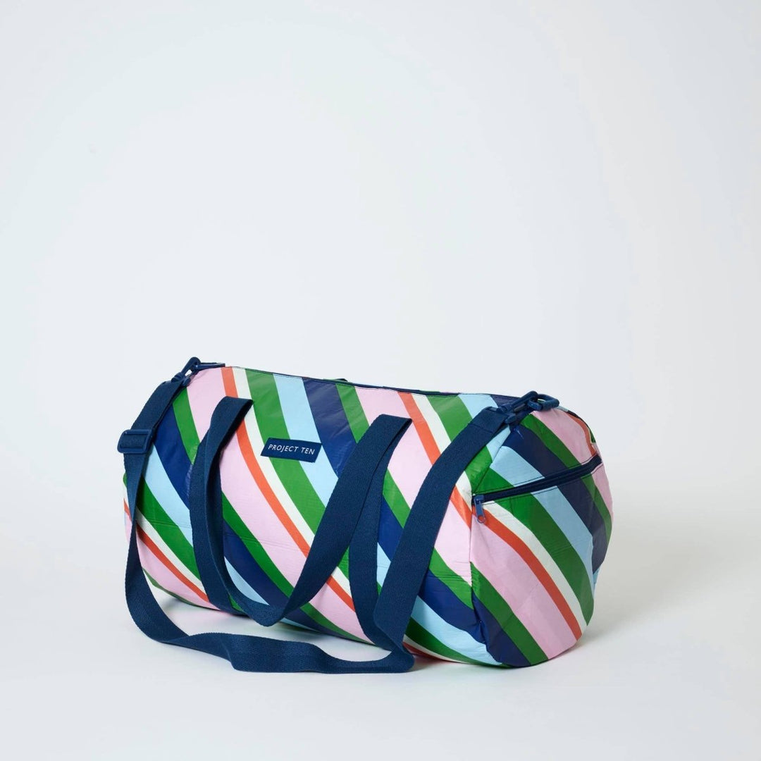Barrel Bag – Rugby Stripe Project Ten Pty Ltd
