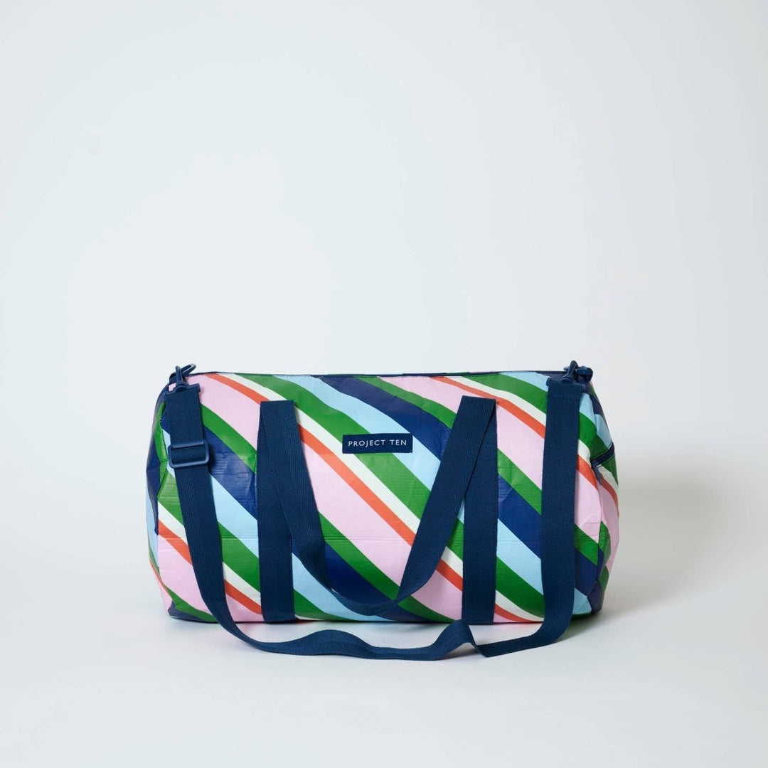 Barrel Bag – Rugby Stripe - Stanleyandstone