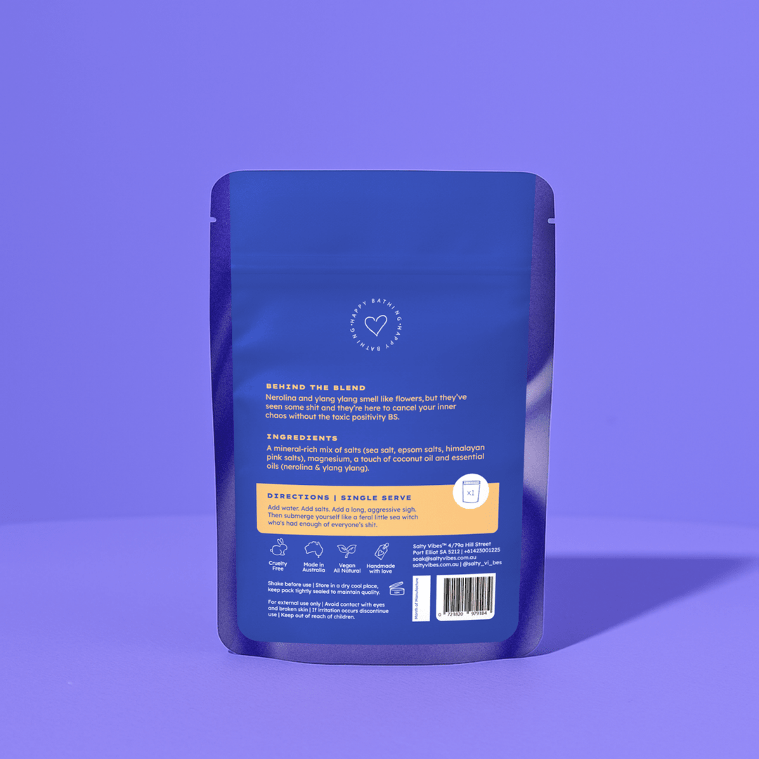 BATH SALTS | WHAT THE ACTUAL FUCK 100g Salty Vibes