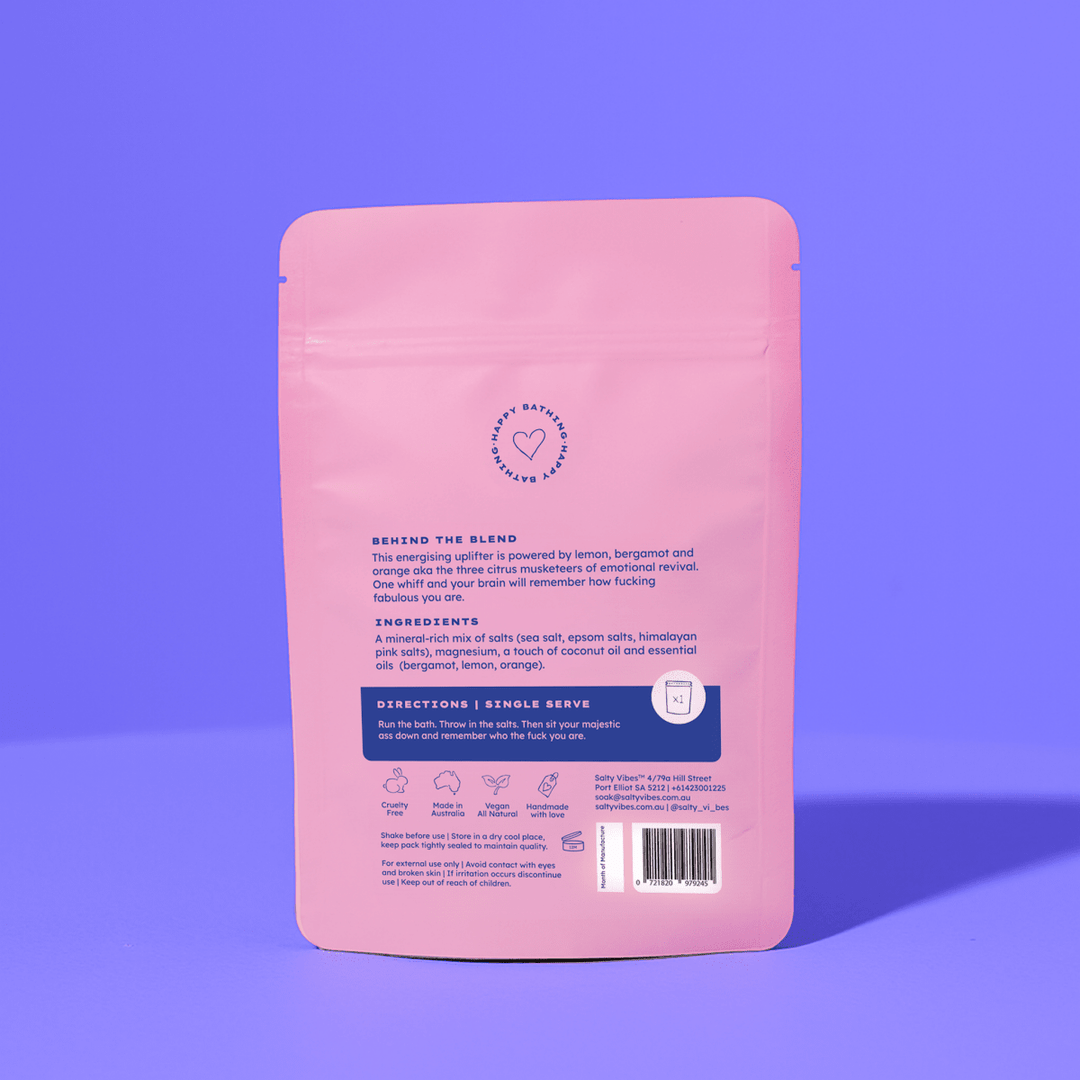 BATH SALTS | YOU FUCKING ROCK 100G Salty Vibes