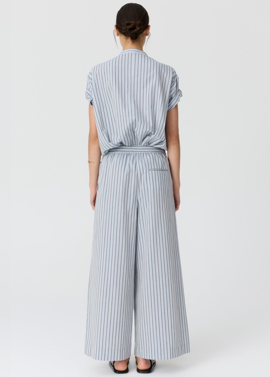 Bay Pant - Stripe Stanleyandstone