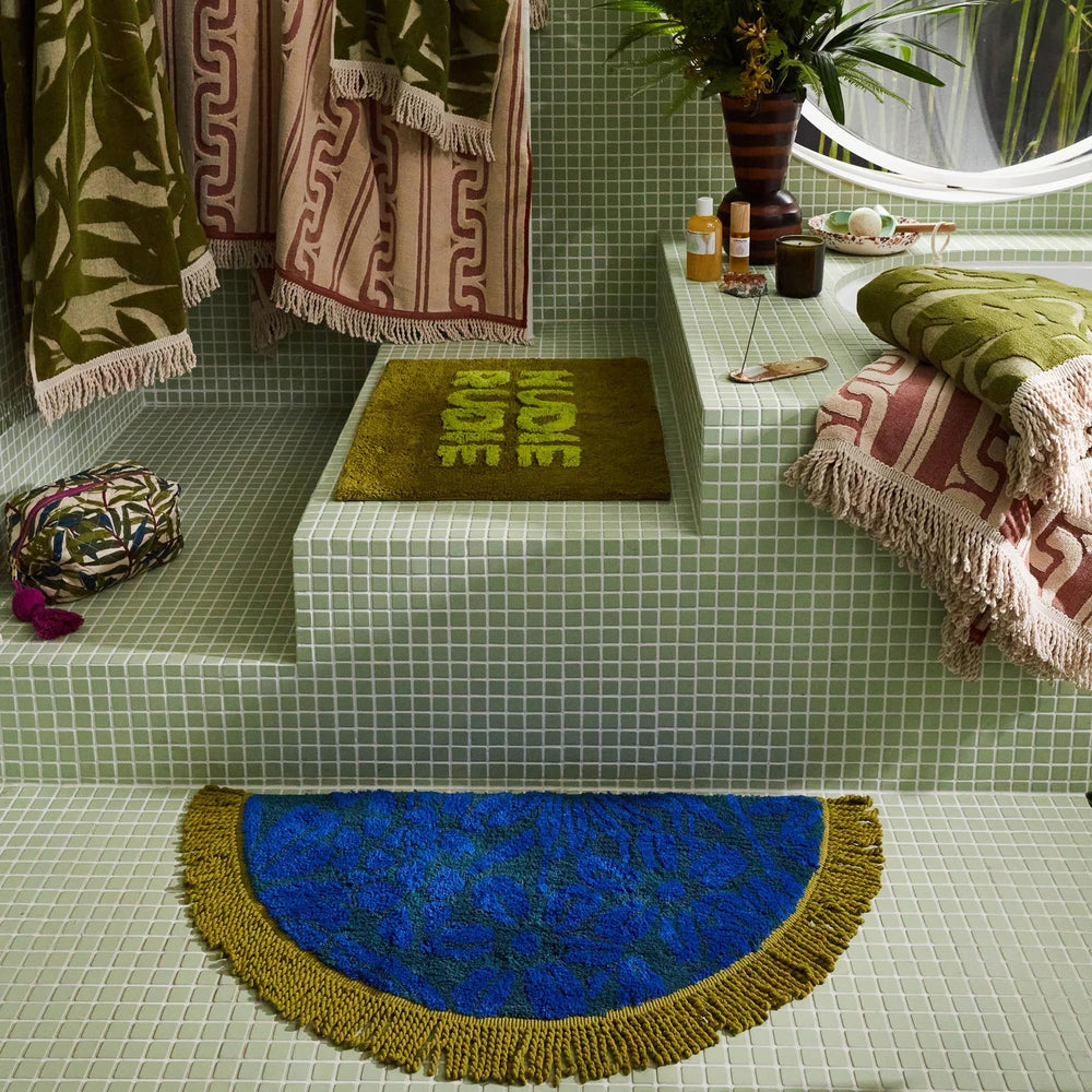 Beatriz Bath Mat Bath Mats & Rugs Sage & Clare