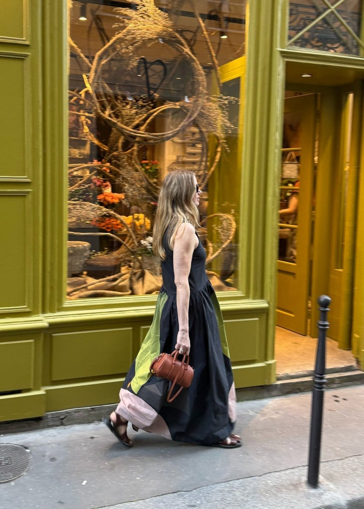 Belle Print Tank Dress - Art dress POL