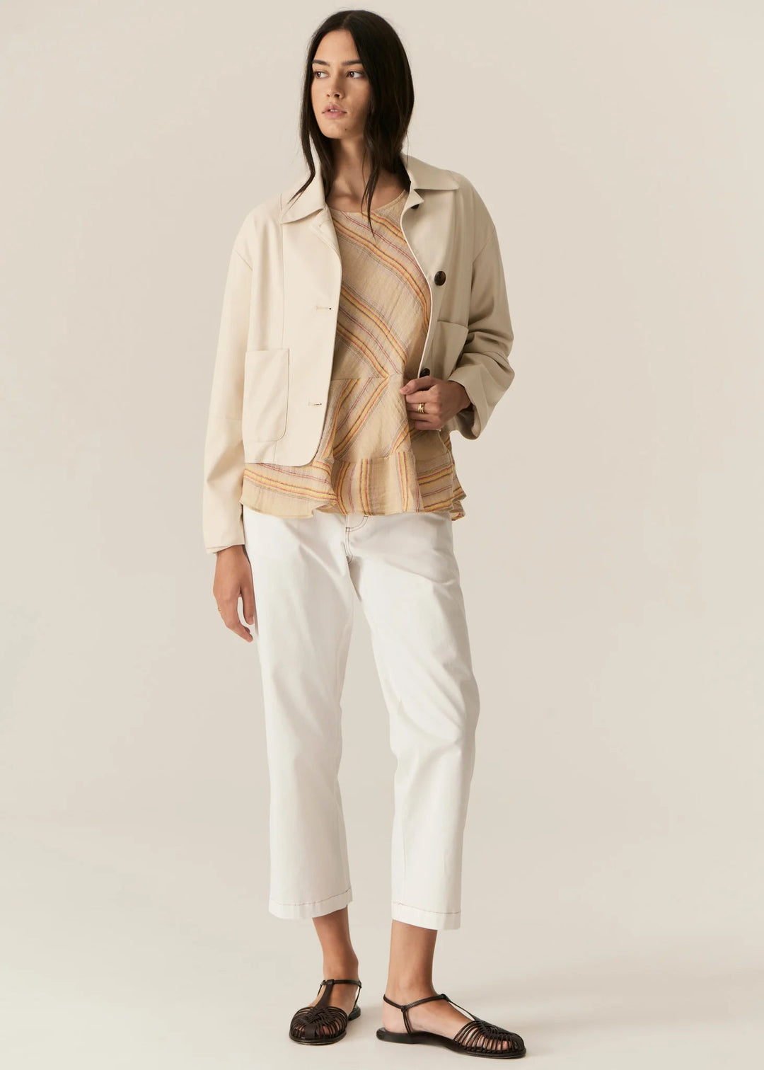 Belmond Jacket - Ecru Coats & Jackets POL