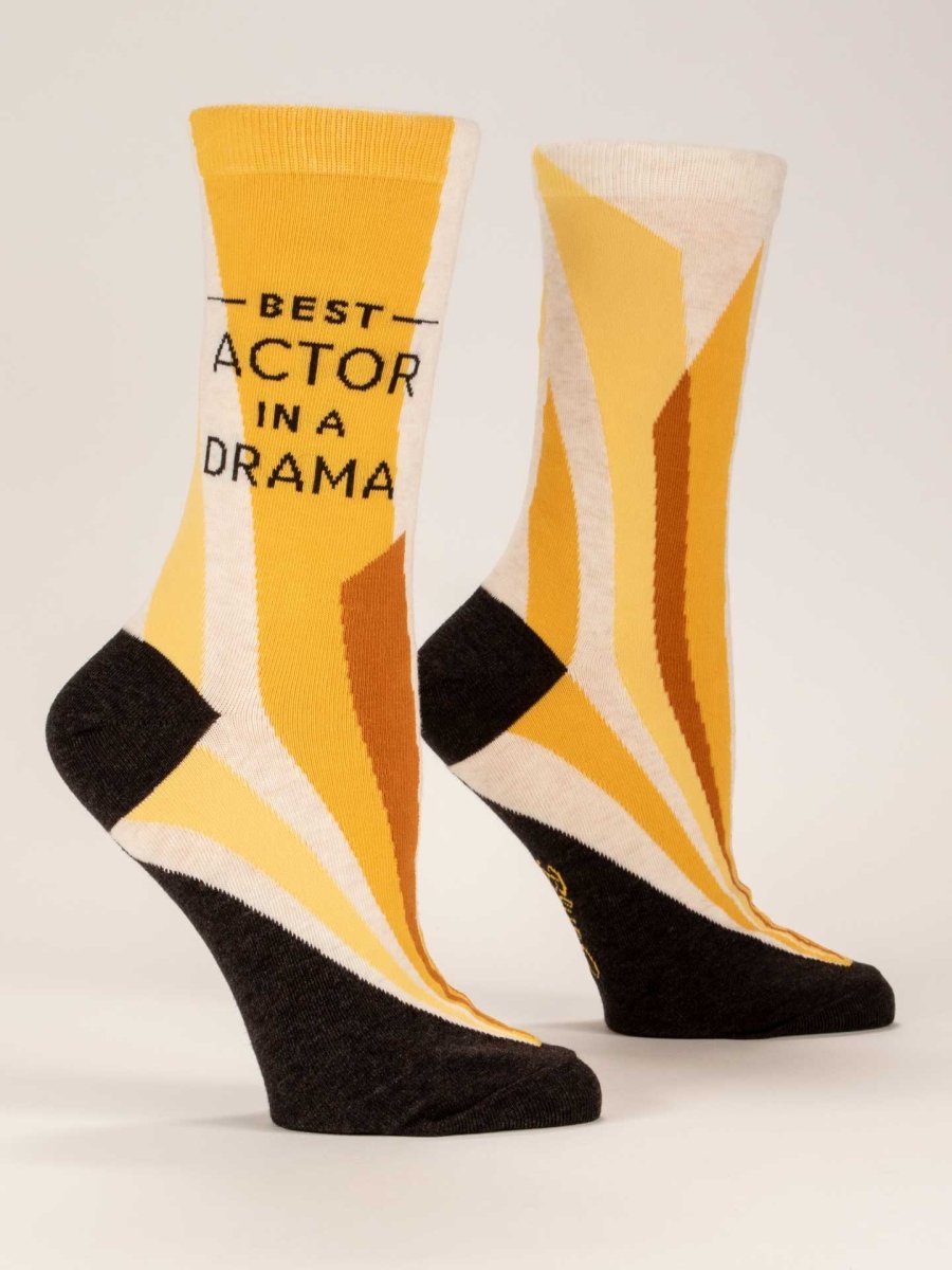 Best Actor In A Drama W-Crew Socks Socks Blue Q