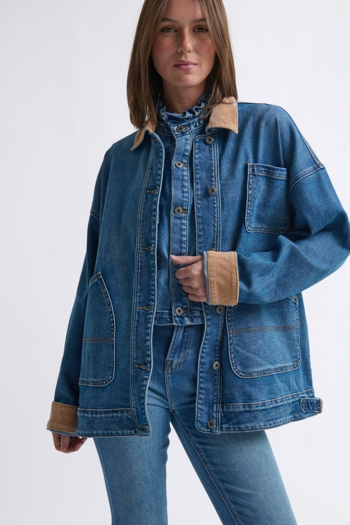 Beth Jacket - Dakota Wash Kireina Australia