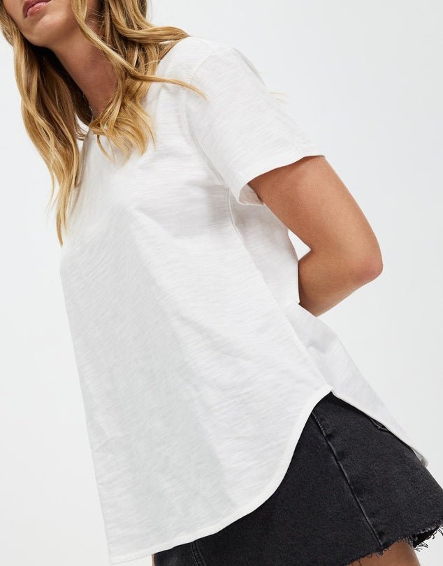 Betty Tee - White Sweater White by FTL