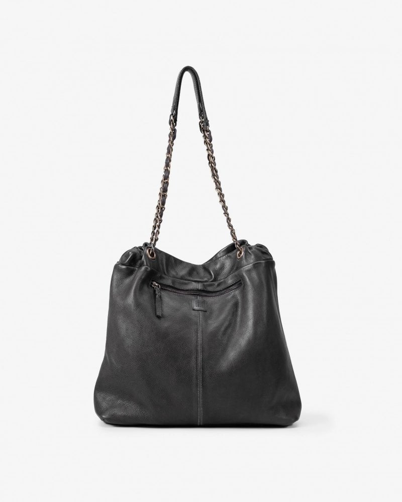 Biba Leather Bag - Lucy - Brown / Taupe / Mustard-LUC2L Handbags, Wallets & Cases Biba Brown