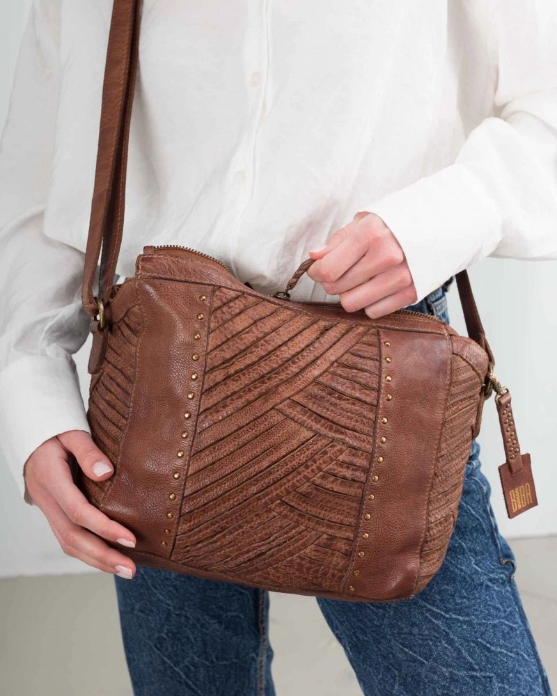 Biba Mcbee Leather Handbag BEE3L Cuero Handbags Biba
