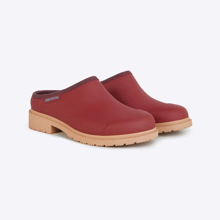 Billie Clog // Brick Red - Stanleyandstone