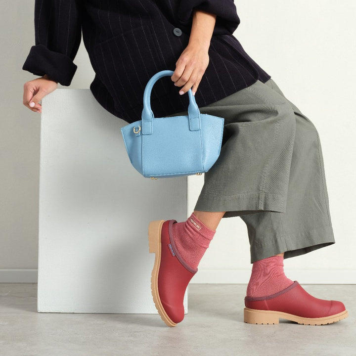 Billie Clog // Brick Red - Stanleyandstone