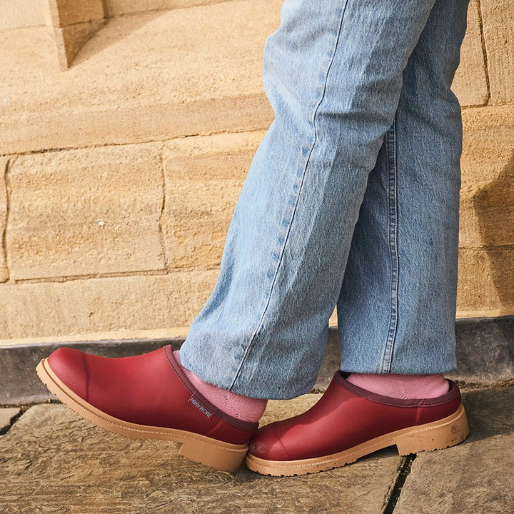Billie Clog // Brick Red - Stanleyandstone