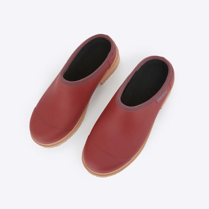 Billie Clog // Brick Red - Stanleyandstone