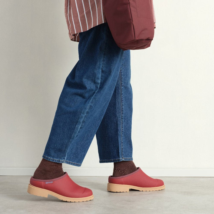 Billie Clog // Brick Red - Stanleyandstone