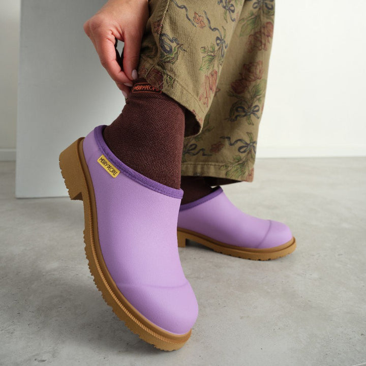 Billie Clog // Dusty Lilac - Stanleyandstone