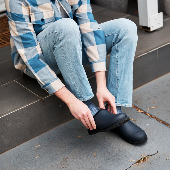 Billie Clog // Midnight Blue - Stanleyandstone