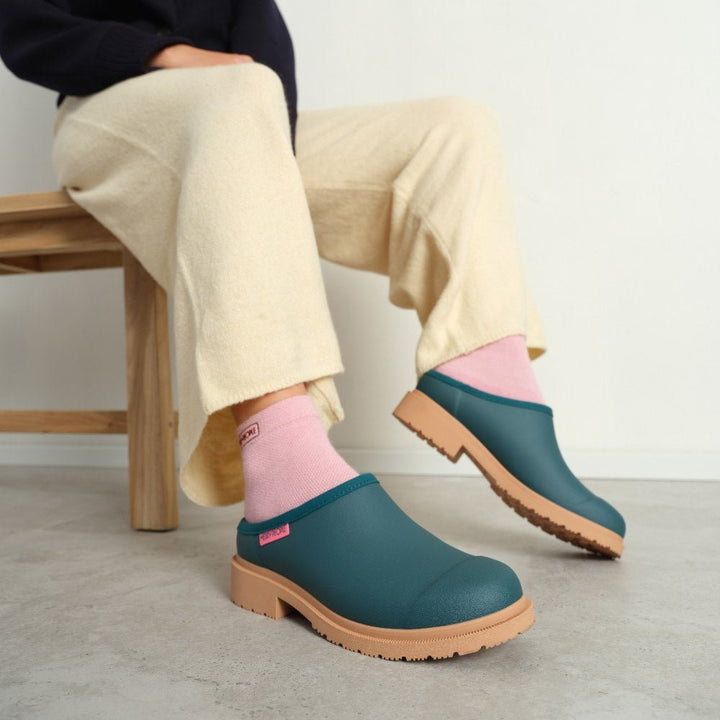 Billie Clog // Teal - Stanleyandstone