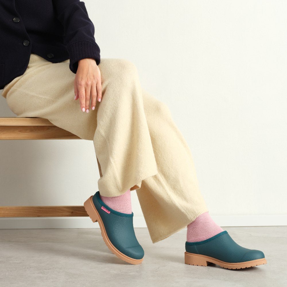 Billie Clog // Teal - Stanleyandstone