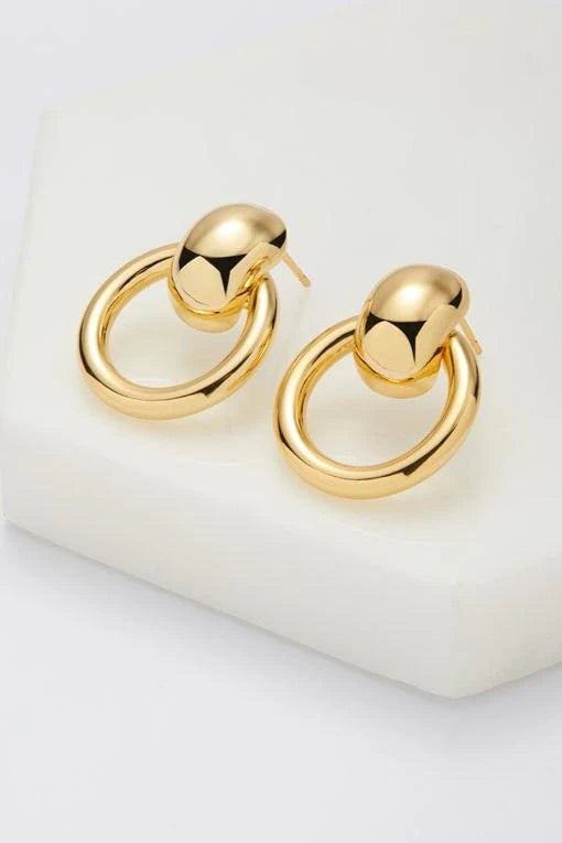 Billie Earing - Gold earings Zafino Jewellery
