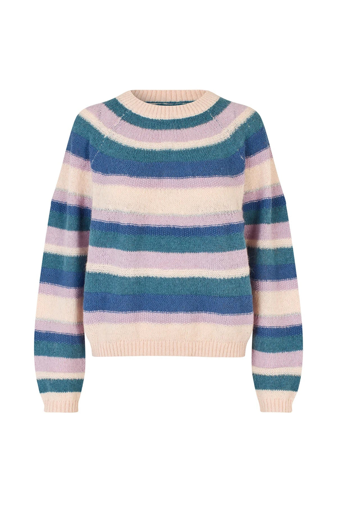 Bjork Jumper Knit LS - Lavender knit Lollys Laundry