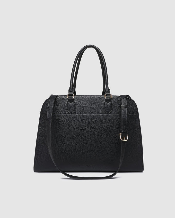 Blaire Tote Bag - Black Handbag Louenhide
