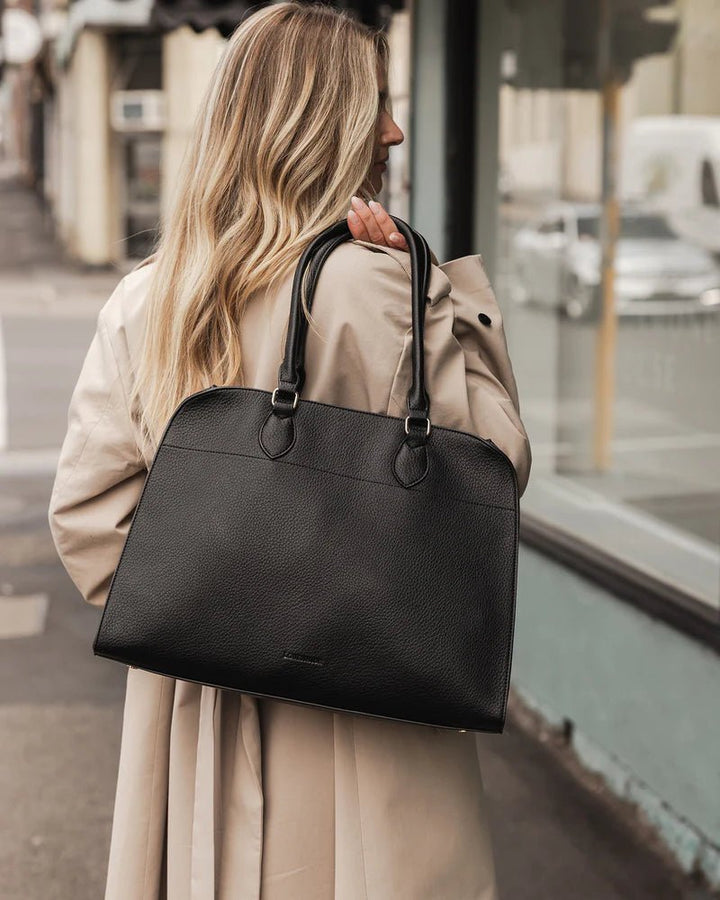 Blaire Tote Bag - Black Handbag Louenhide