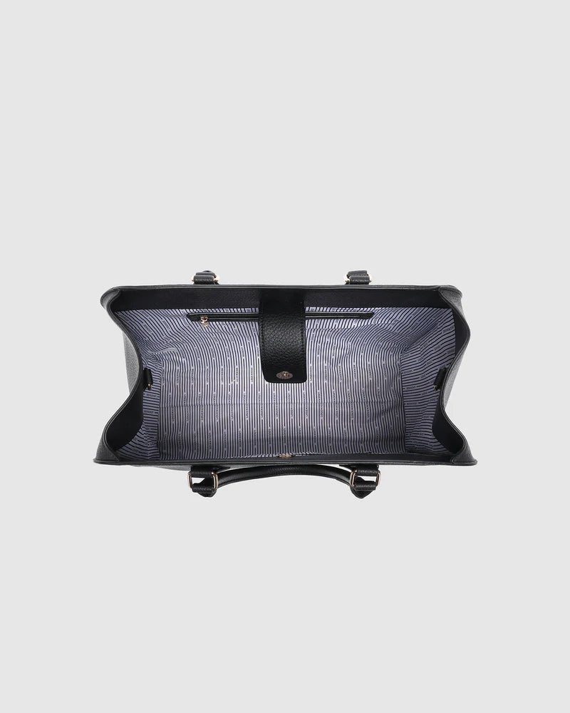 Blaire Tote Bag - Black Handbag Louenhide