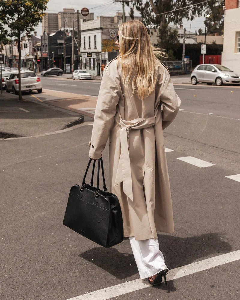 Blaire Tote Bag - Black Handbag Louenhide