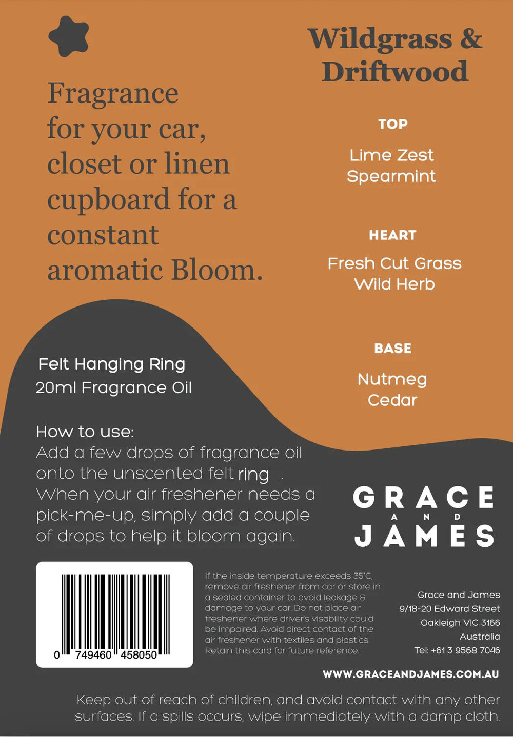 Bloom Collection -Wildgrass & Driftwood air fresh Bloom Collection