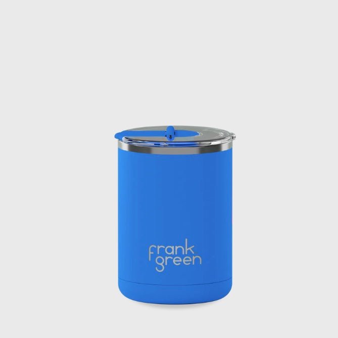 Blue Lagoon 12Oz Ceramic Coffee Cup with Hinged Lid - LIMITED EDITION coffee cup Frank Green