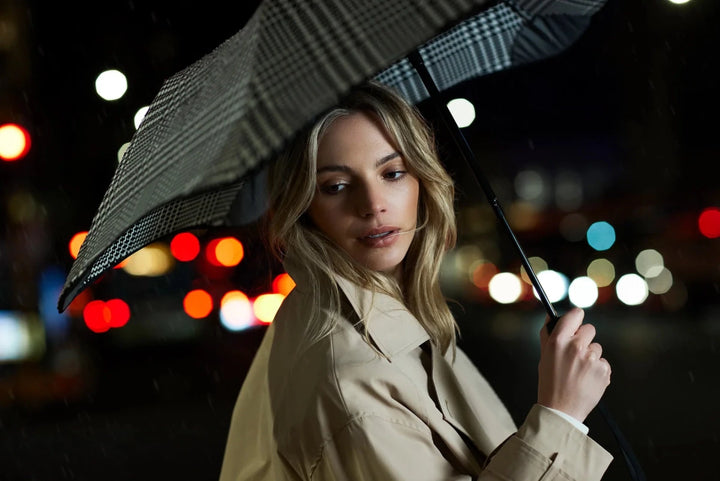 Blunt Umbrella Houndstooth Metro umbrella BLUNT Umbrellas AU