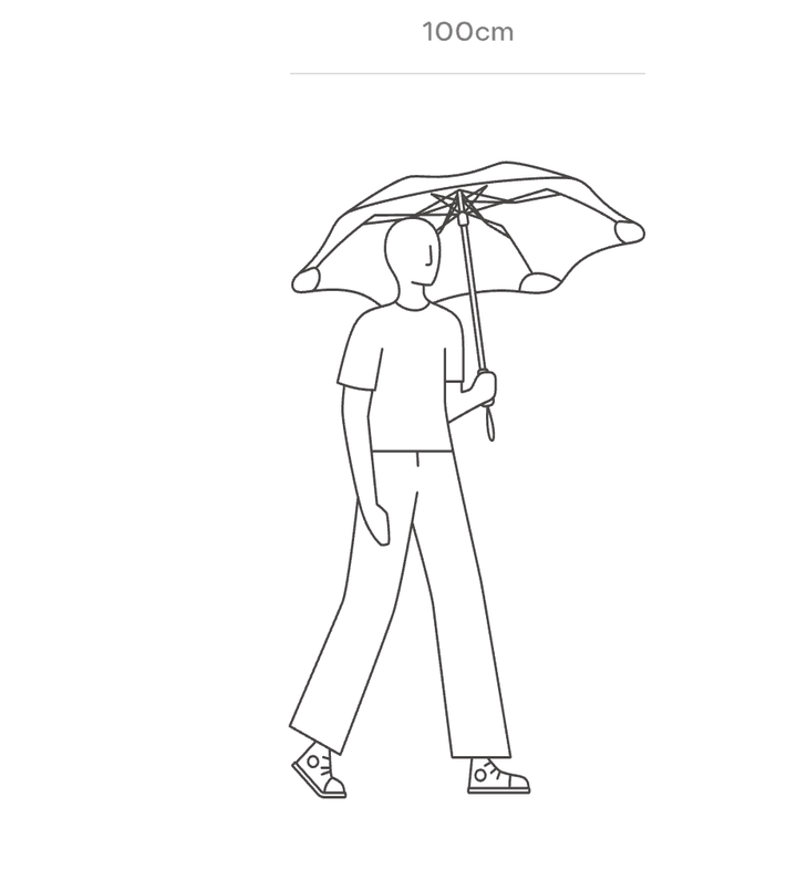 Blunt Umbrella - Metro Desert Rose umbrella BLUNT Umbrellas AU